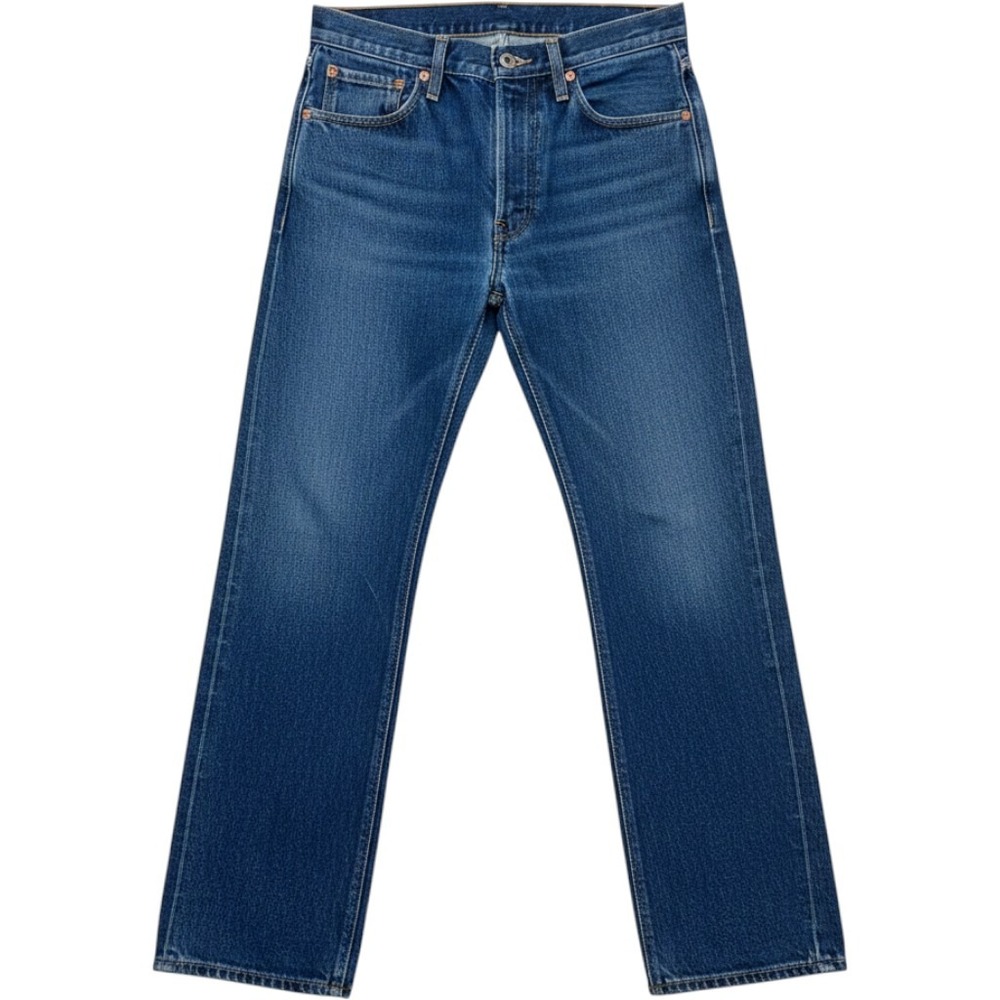 Wrangler 13MWZPW Cowboy Cut Original Fit Jeans Mens 30x29 Blue Denim Straight K4